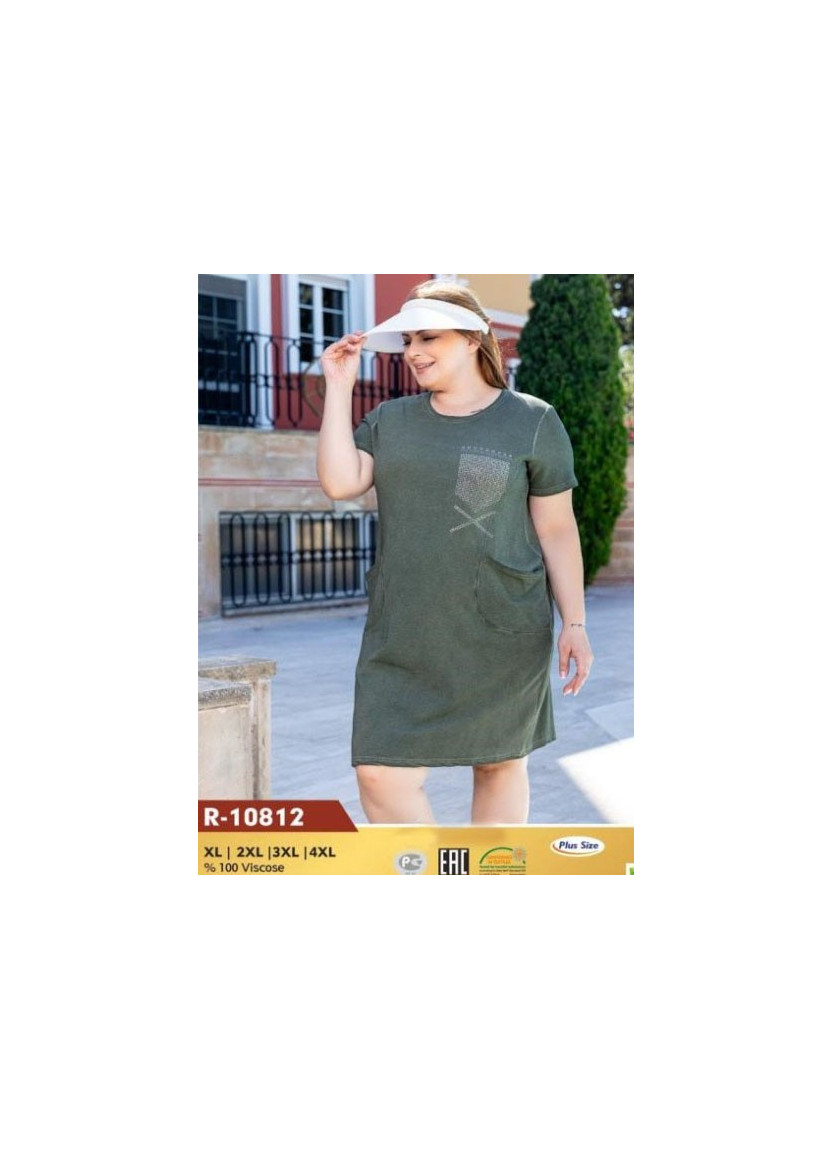 Платье (XL+2XL+3XL+4XL) COCOON CCNR10812_HK — купить оптом со Стамбула