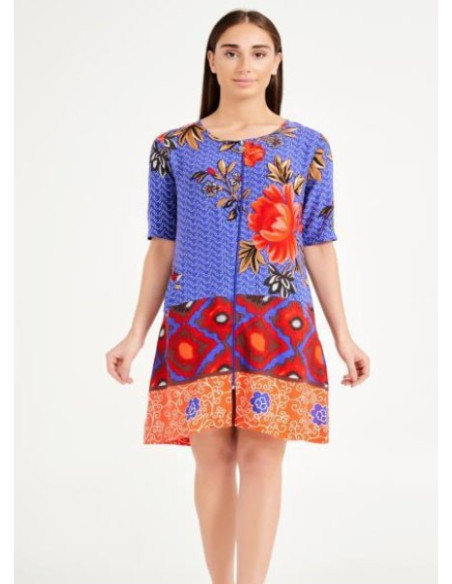 CCNZ32083_SAX Women's Robe (S+M+L+XL) — factory-direct from Turkey