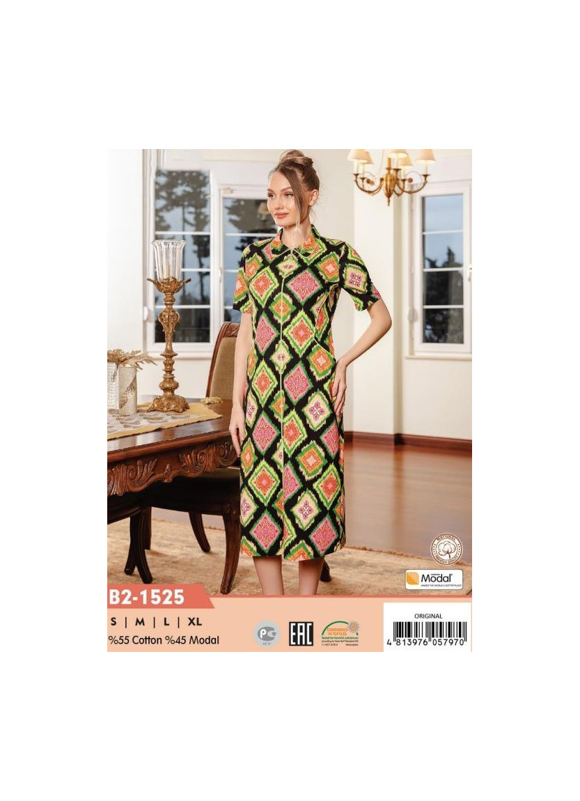CCNB2-1525_ORI Modal Women's Robe (S+M+L+XL) — wholesale from Turkey