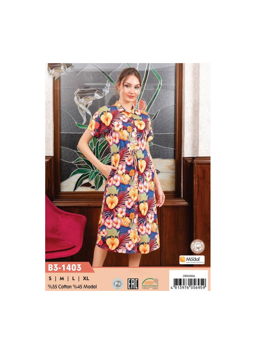 CCNB3-1403_ORI Modal Women's Robe (S+M+L+XL) — direct Turkish factory supply