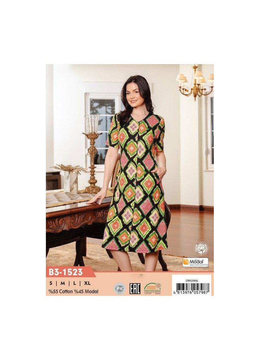 CCNB3-1523_ORI Modal Women's Robe (S+M+L+XL) — direct Turkish factory supply