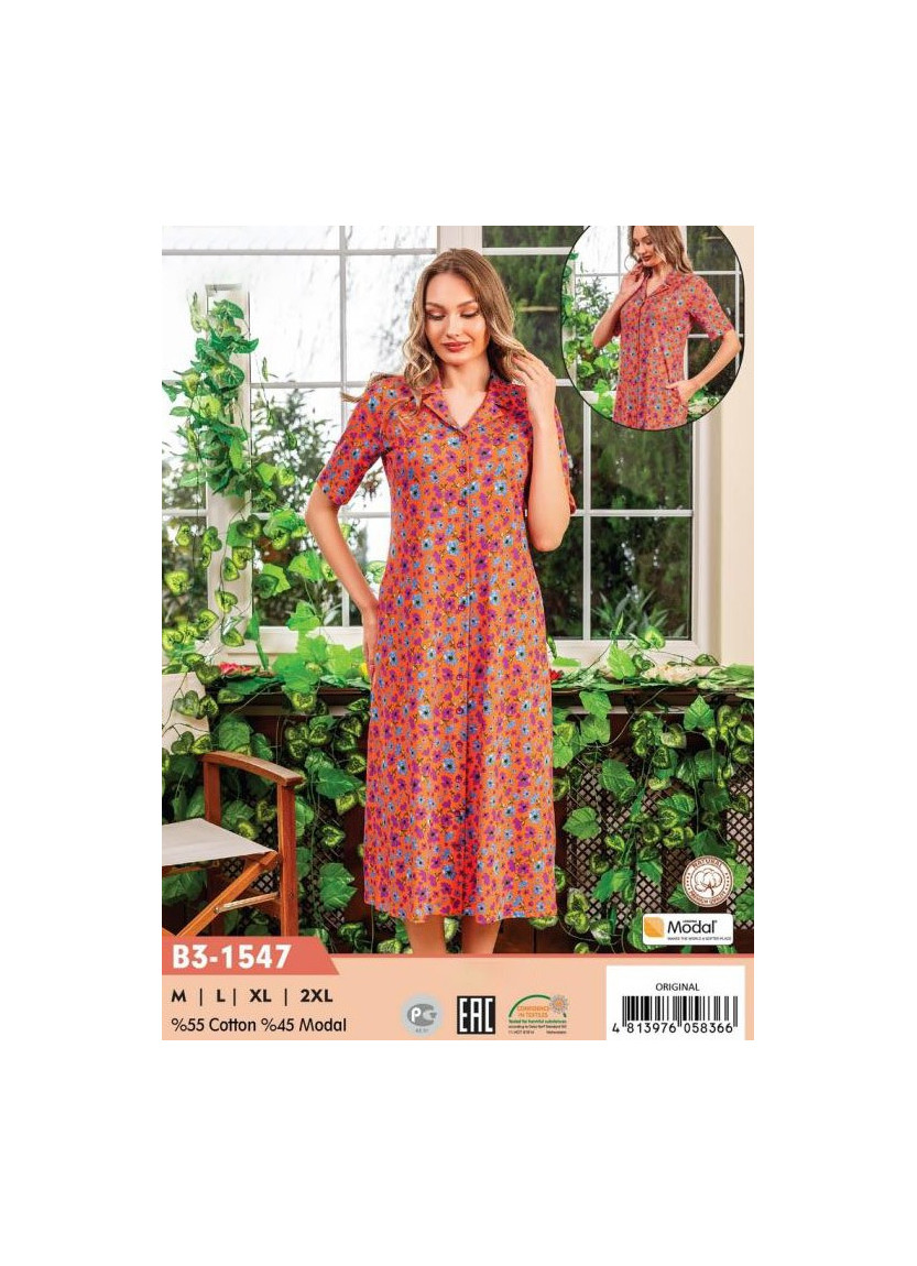 CCNB3-1547_ORI Modal Women's Robe (M+L+XL+2XL) — wholesale from Turkey