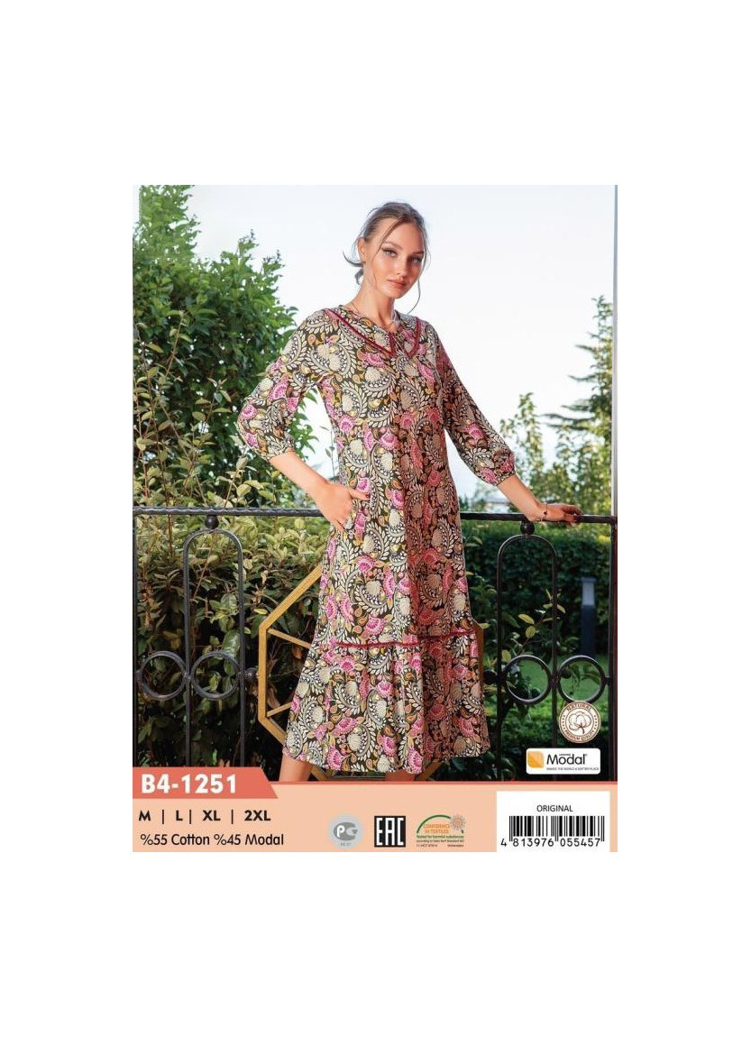 CCNB4-1251_ORI Modal Dress (M+L+XL+2XL) — wholesale from Turkey