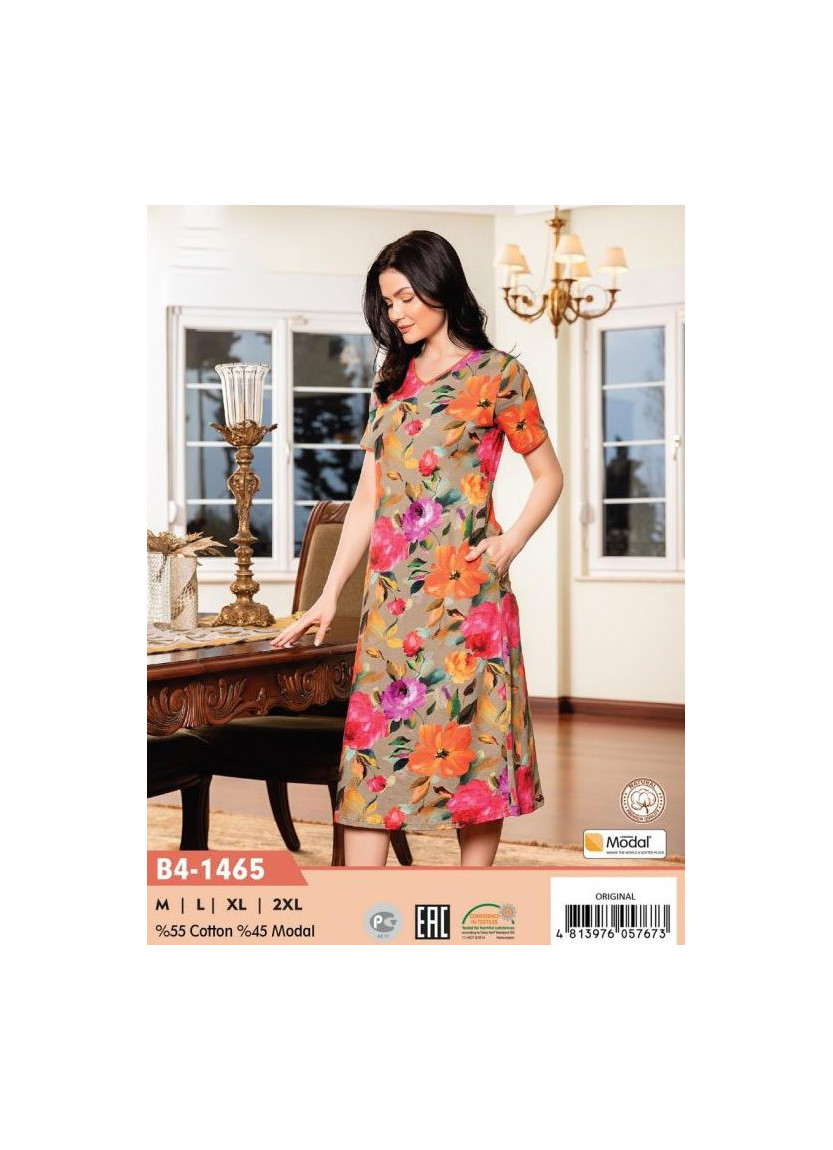 CCNB4-1465_ORI Modal Dress (M+L+XL+2XL) — direct Turkish factory supply