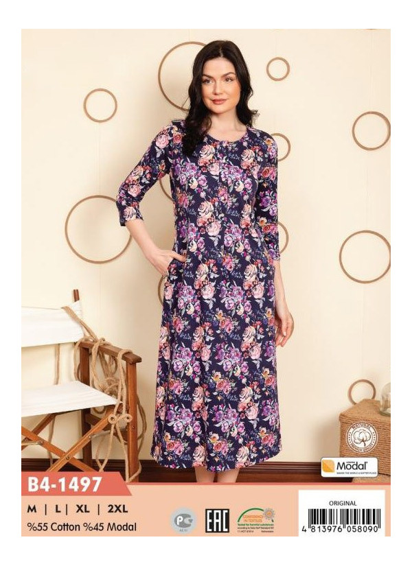 CCNB4-1497_ORI Modal Dress (M+L+XL+2XL) — wholesale from Turkey