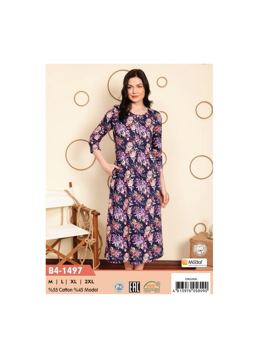 CCNB4-1497_ORI Modal Dress (M+L+XL+2XL) — wholesale from Turkey