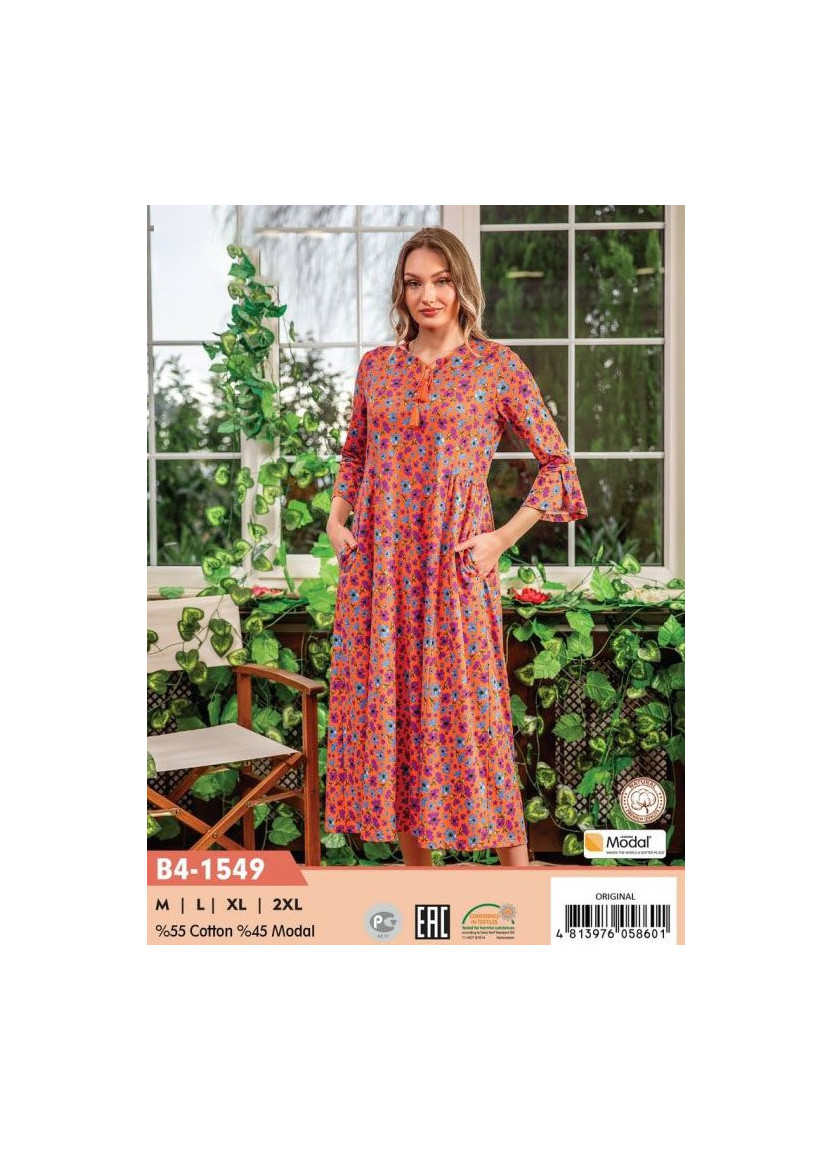 CCNB4-1549_ORI Modal Dress (M+L+XL+2XL) — Turkish textile wholesale