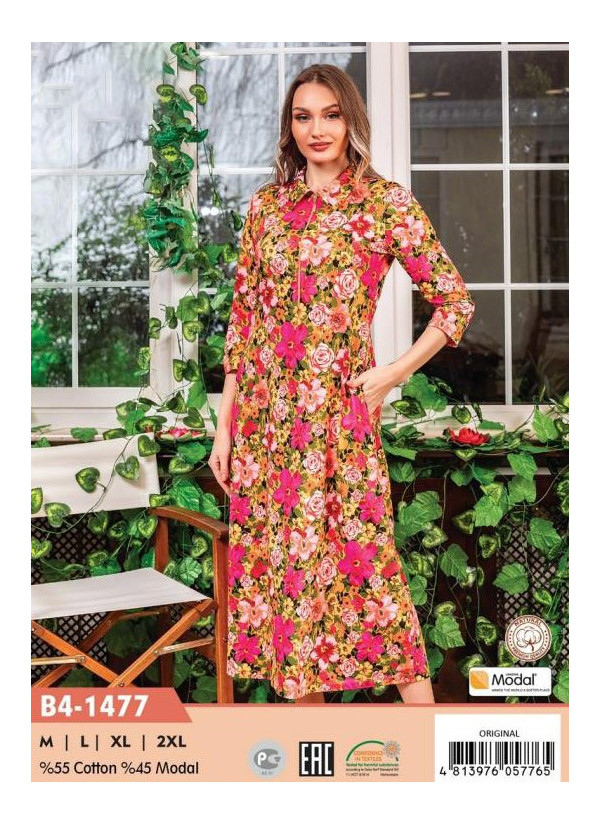 CCNB4-1477_ORI Modal Dress (M+L+XL+2XL) — direct Turkish factory supply