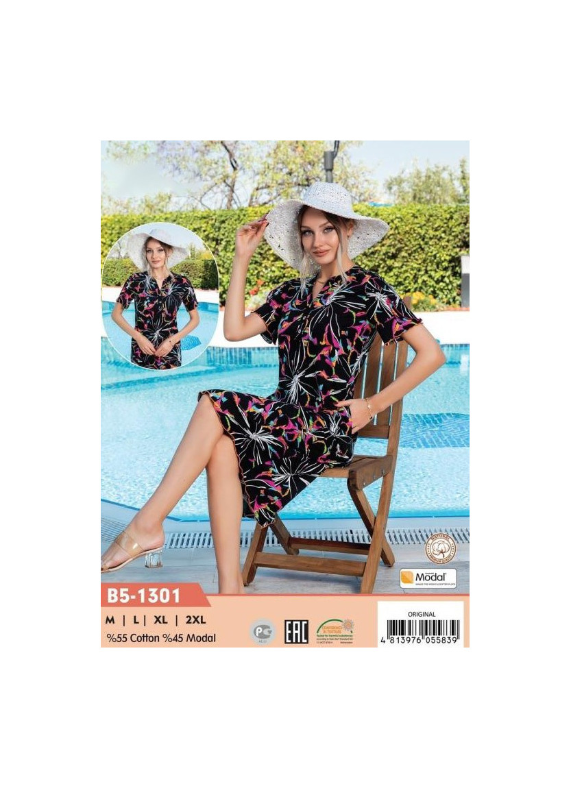 CCNB5-1301_ORI Modal Dress (M+L+XL+2XL) — wholesale from Turkey