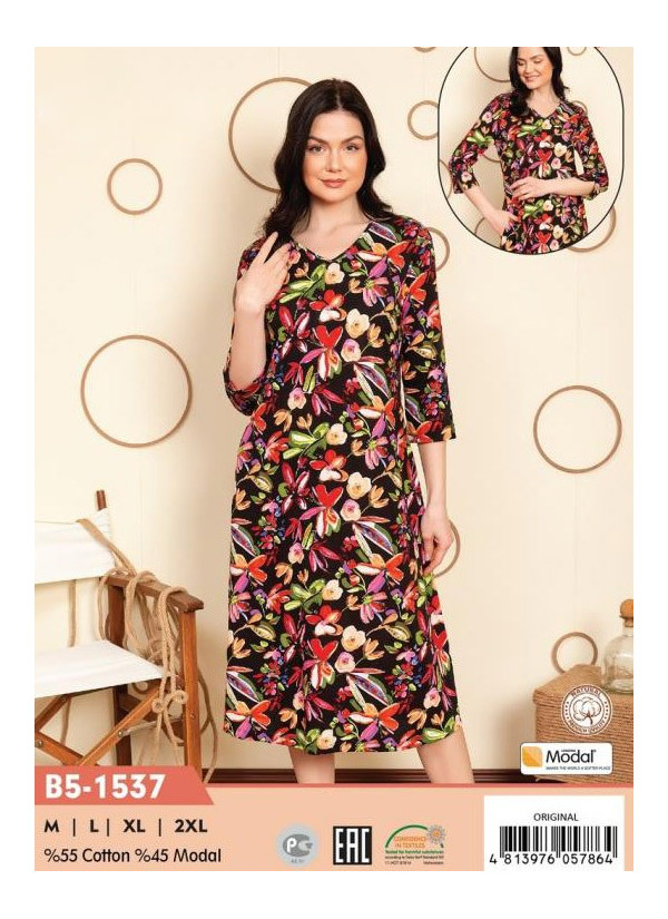 CCNB5-1537_ORI Modal Dress (M+L+XL+2XL) — direct Turkish factory supply