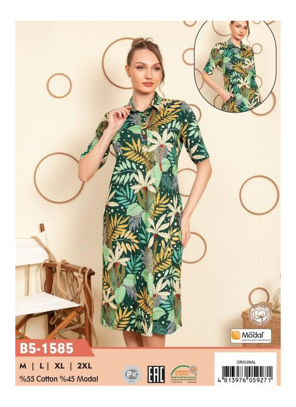 CCNB5-1585_ORI Modal Dress (M+L+XL+2XL) — wholesale from Turkey