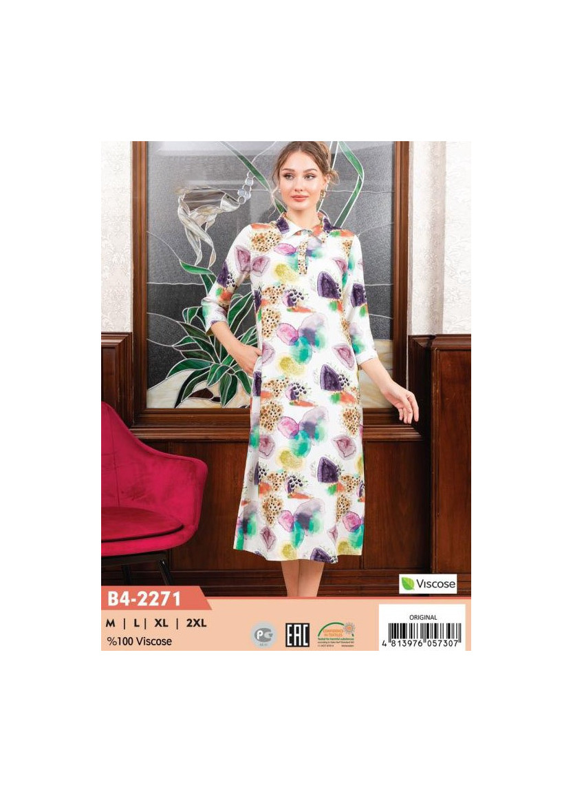 CCNB4-2271_ORI Viscose Dress (M+L+XL+2XL) — direct Turkish factory supply