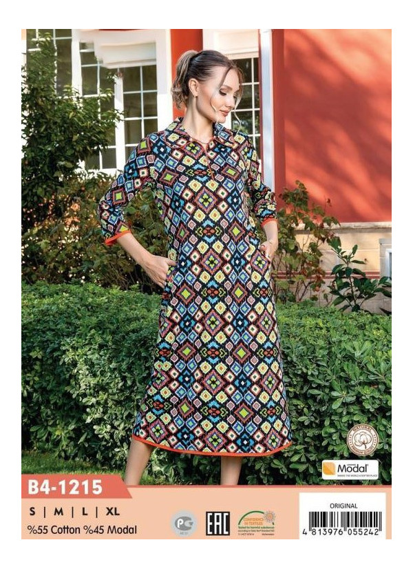 CCNB4-1215_ORI Modal Dress (S+M+L+XL) — factory-direct from Turkey