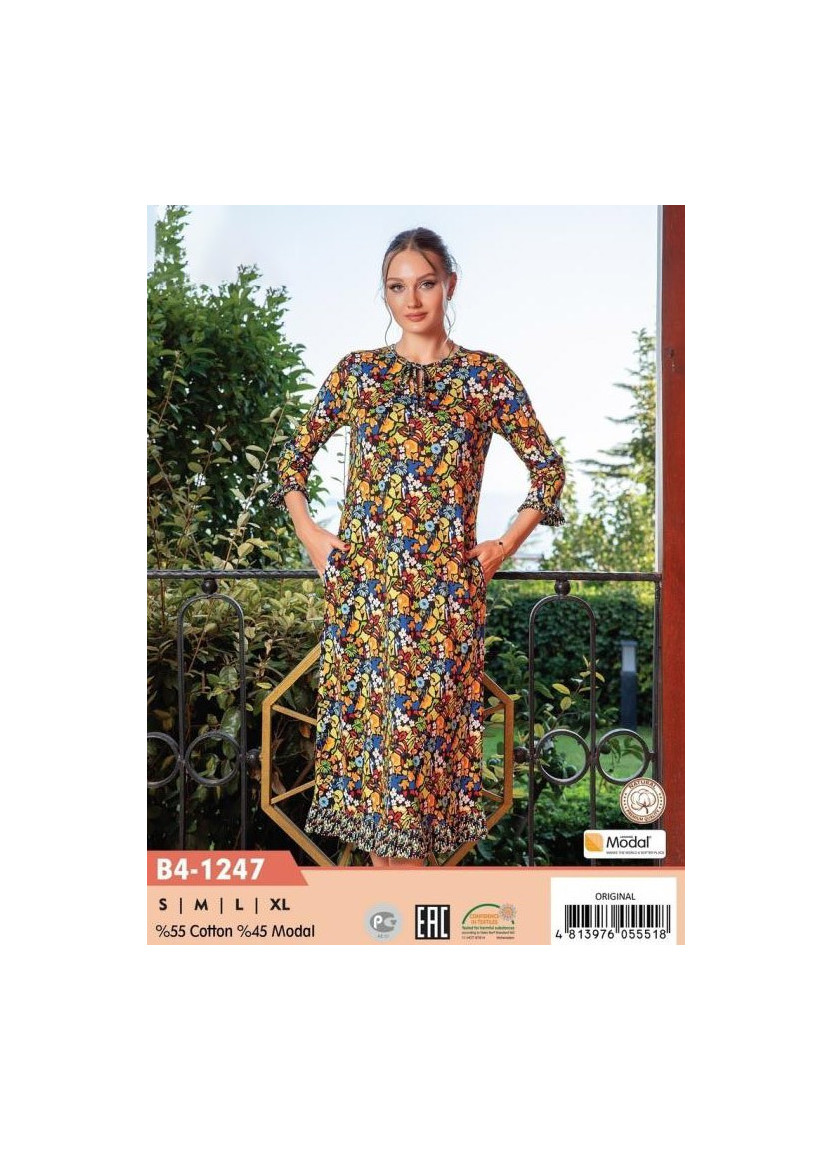 CCNB4-1247_ORI Modal Dress (S+M+L+XL) — direct Turkish factory supply