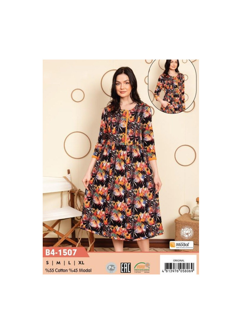 CCNB4-1507_ORI Modal Dress (S+M+L+XL) — Turkish textile wholesale