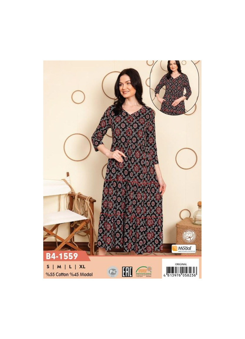 CCNB4-1559_ORI Modal Dress (S+M+L+XL) — wholesale from Turkey