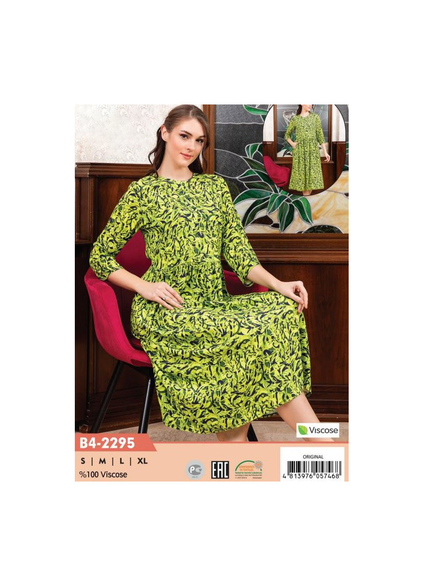 Платье Viscose (S+M+L+XL) COCOON CCNB4-2295_ORI — турецкий текстиль оптом