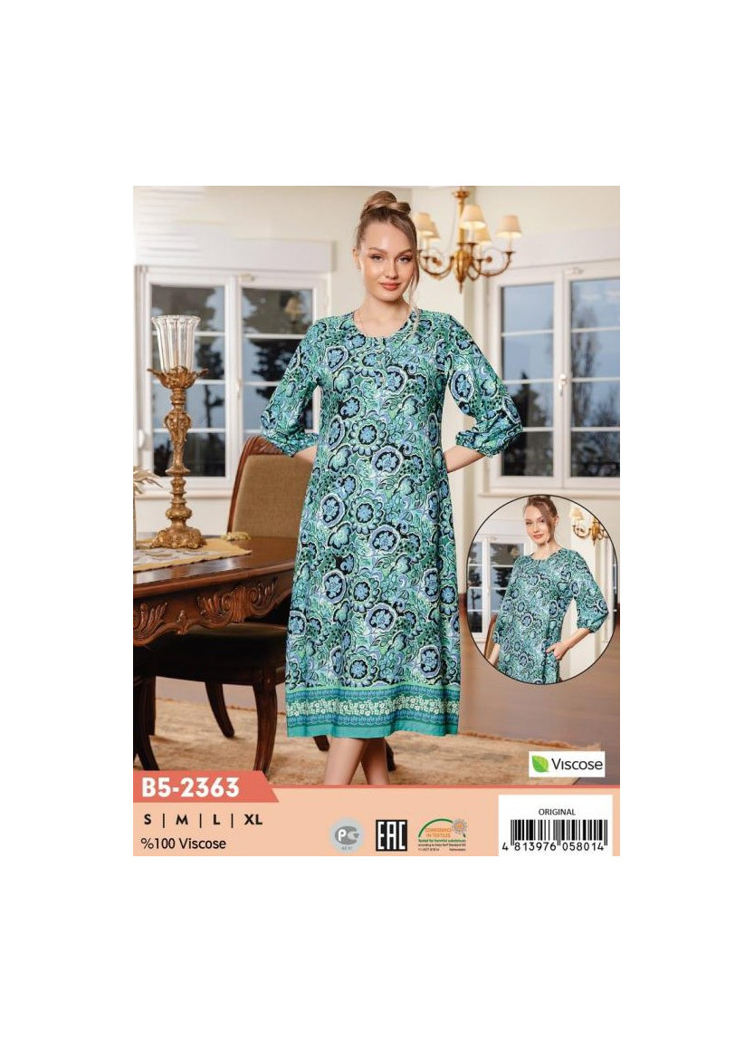 CCNB5-2363_ORI Viscose Dress (S+M+L+XL) — direct Turkish factory supply