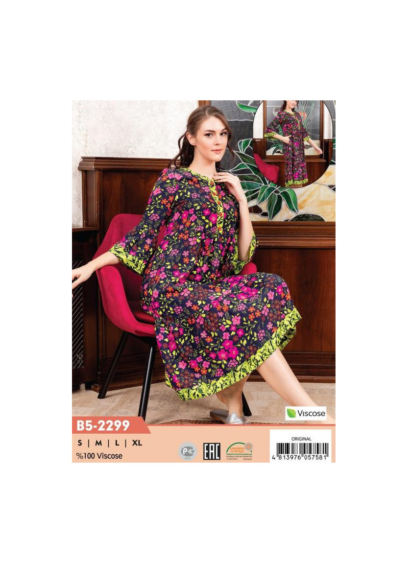 CCNB5-2299_ORI Viscose Dress (S+M+L+XL) — wholesale from Turkey
