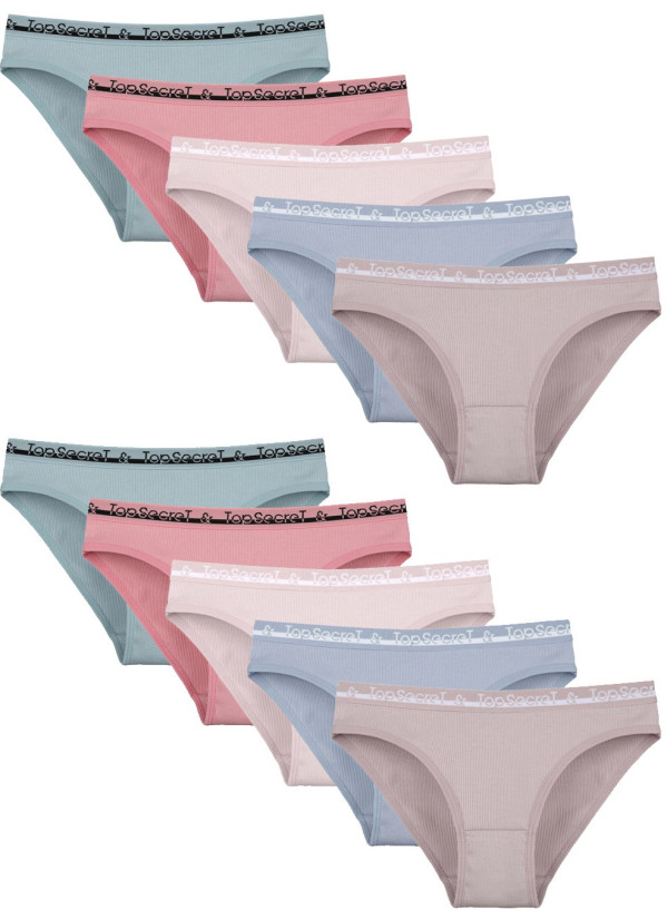 Donella 2132PD1 Assorted 10-Pack Women's Briefs — Turkish textile wholesale