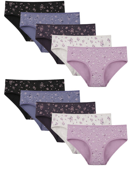 Donella 318131 Assorted 10-Pack Women's Briefs — Istanbul wholesale supplier