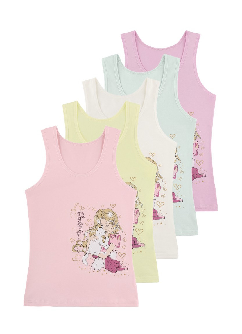 Donella 4971PB100 Assorted 10-Pack Girls' Tank Top — wholesale for boutiques