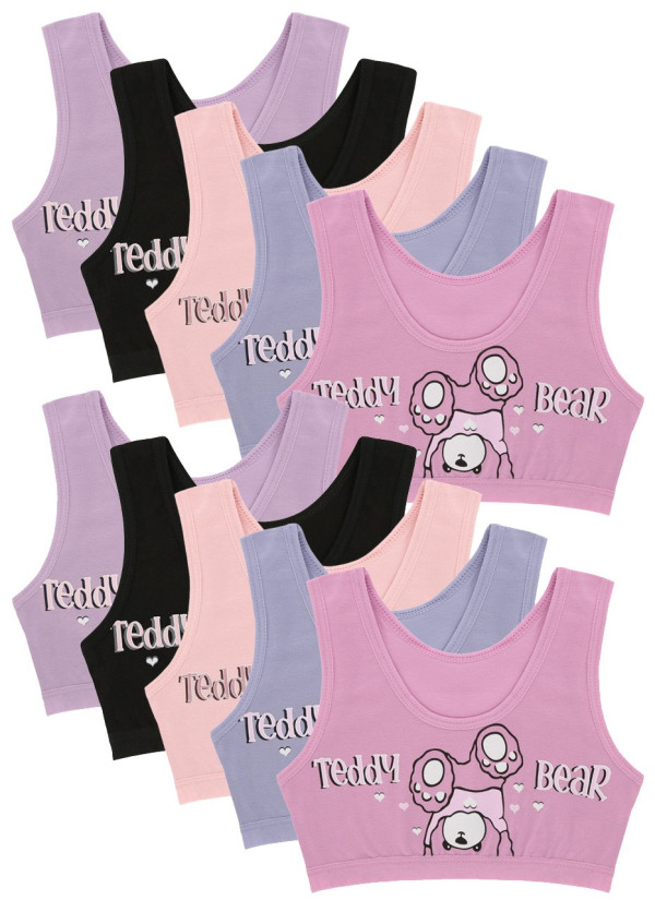 Donella 4571PB113 Assorted 10-Pack Bra — wholesale for boutiques