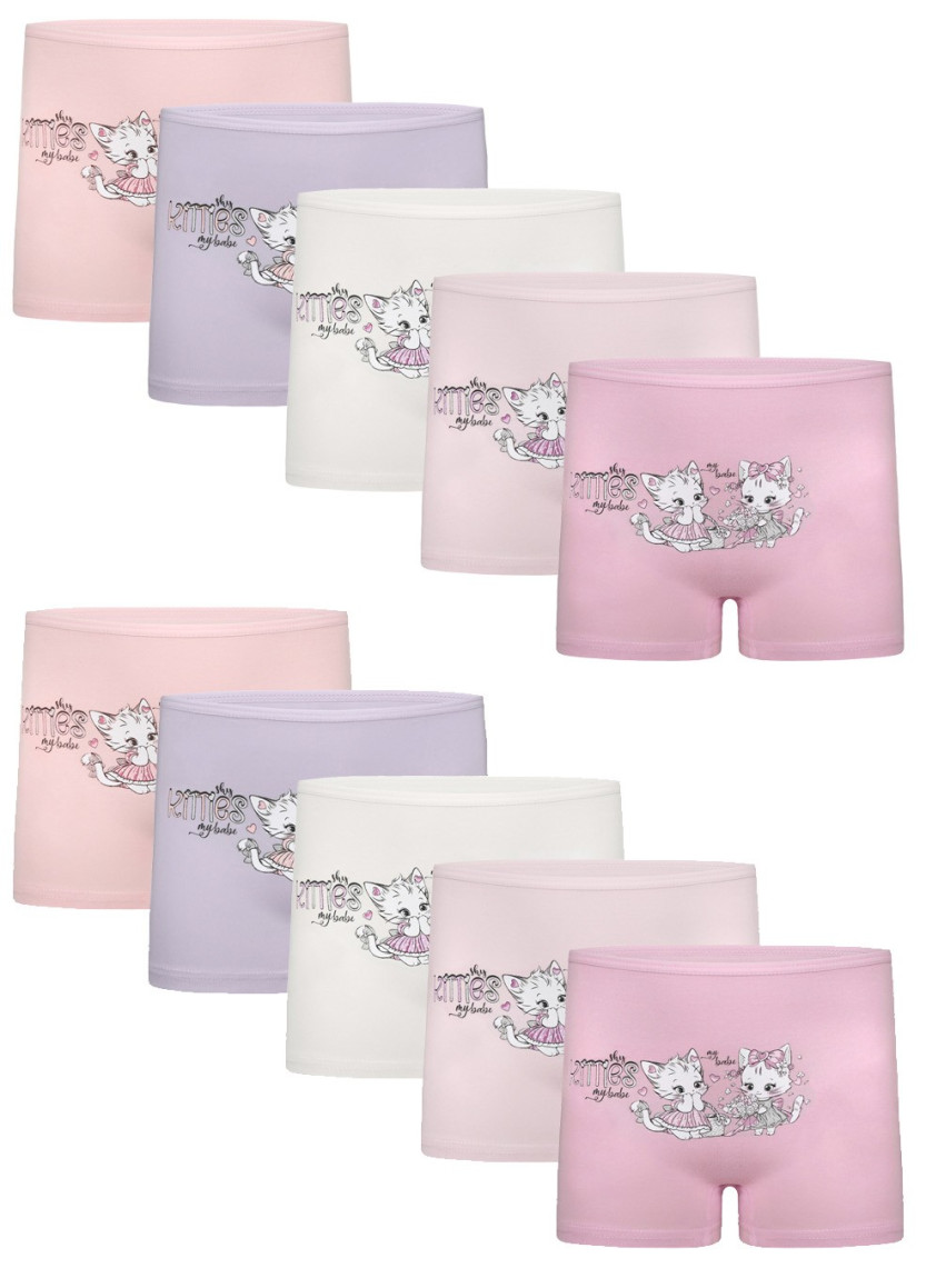 Donella 4271PB99 Assorted 10-Pack Girls' Briefs — wholesale from Turkey