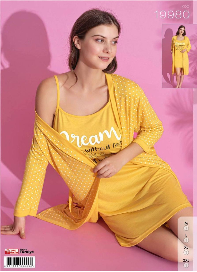 Pijamo 19980 Robe Set (M+L+XL+2XL) — Istanbul wholesale supplier