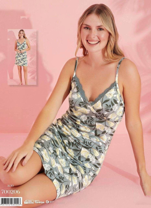 Pijamo 700206 Nightdress (M+L+XL+2XL) — wholesale for boutiques