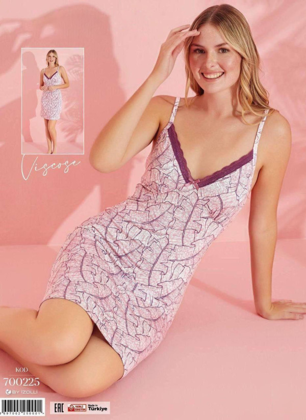 Pijamo 700225 Nightdress (M+L+XL+2XL) — Istanbul wholesale supplier