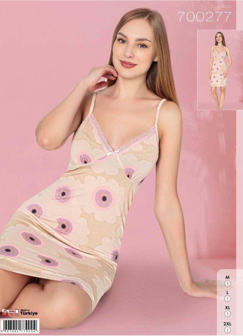 Pijamo 700277 Nightdress (M+L+XL+2XL) — Istanbul wholesale supplier