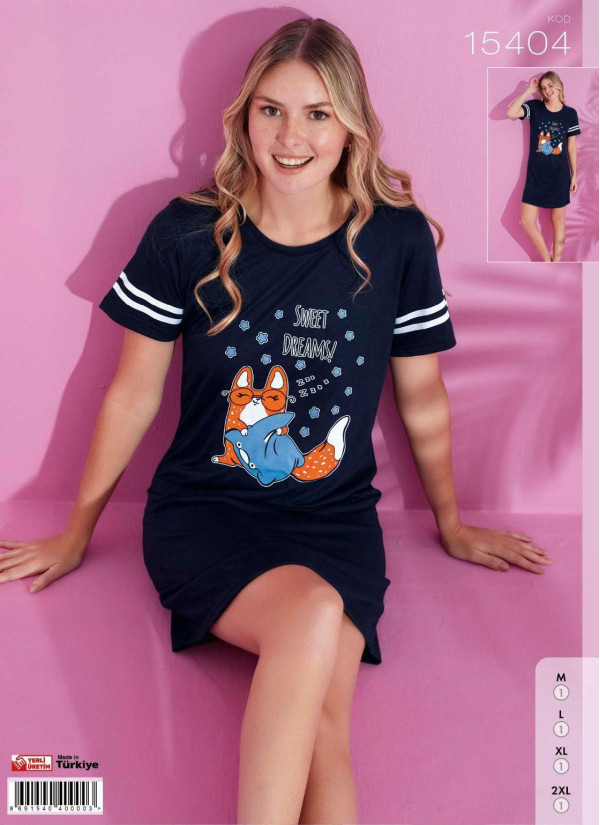 Pijamo 15404 Tunic (M+L+XL+2XL) — Turkey wholesale collection