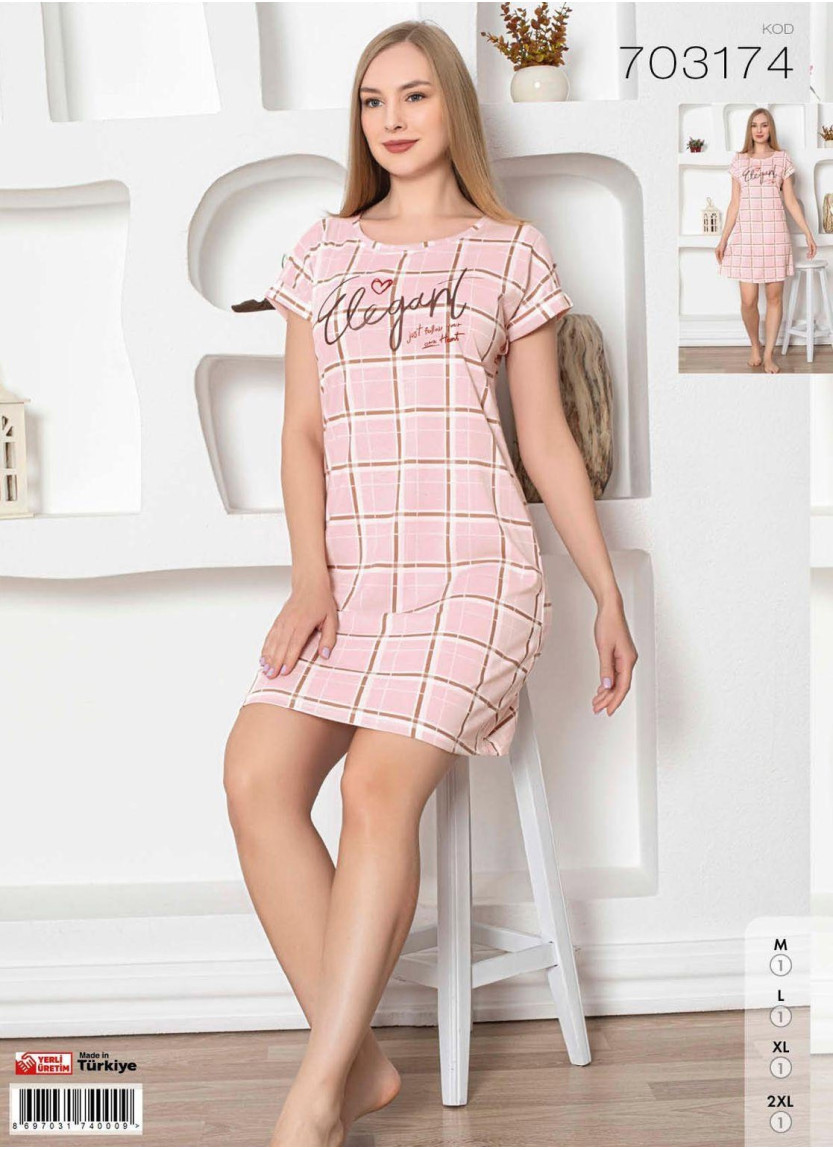 Туники с Коротким Рукавом (M+L+XL+2XL) 703174 Pijamo 703174 — прямые поставки из Турции