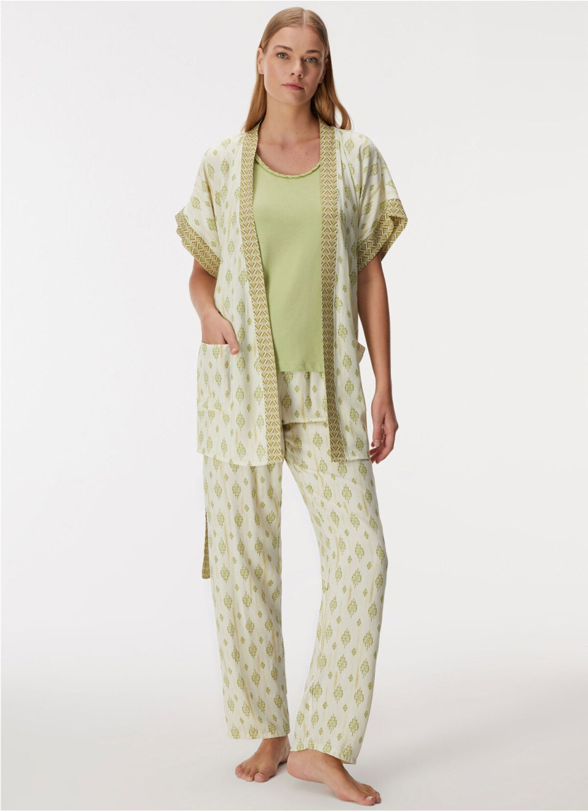 Anil 11421 Pants Homewear Set — direct Turkish factory supply