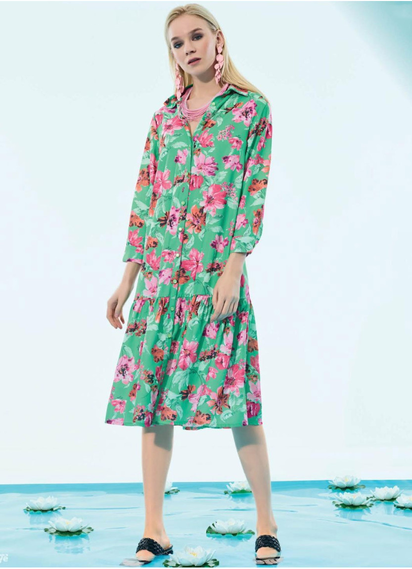 IBIZA 8085 Dress (S+M+L+XL) — Istanbul wholesale supplier