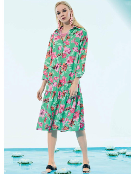 IBIZA 8085 Dress (S+M+L+XL) — Istanbul wholesale supplier
