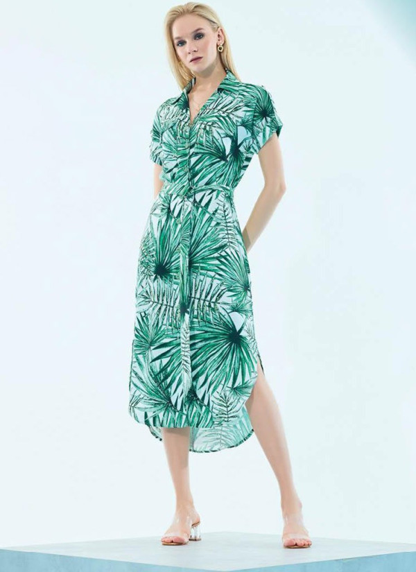 Платье (S+M+L+XL) IBIZA IBIZA 8037 — оптом для магазинов и бутиков
