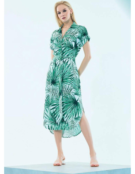 Платье (S+M+L+XL) IBIZA IBIZA 8037 — оптом для магазинов и бутиков