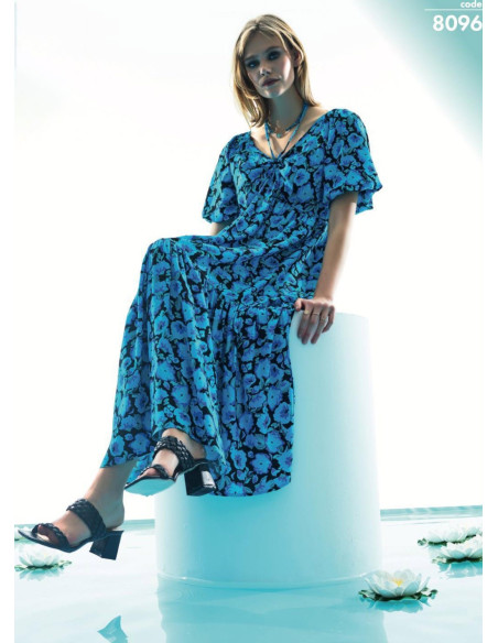 IBIZA 8096 Dress (S+M+L+XL) — wholesale from Turkey
