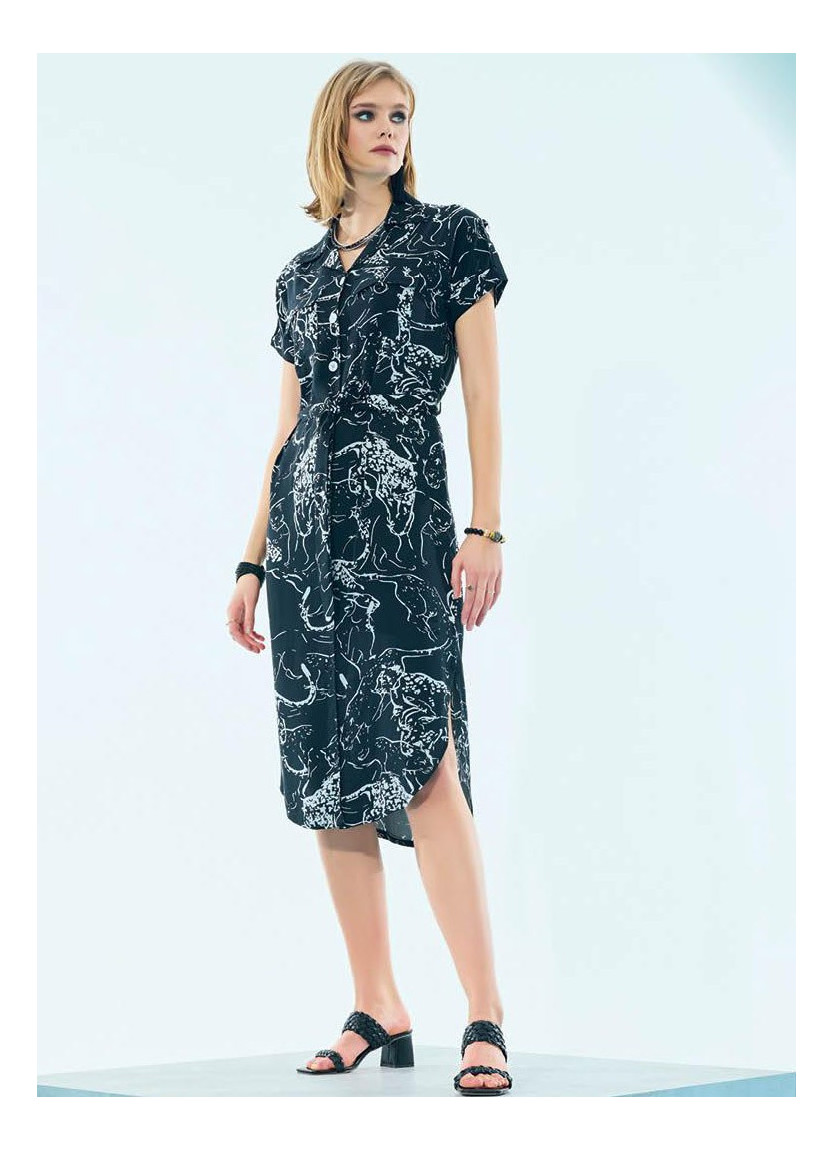 IBIZA 8019 Dress (S+M+L+XL) — wholesale from Turkey