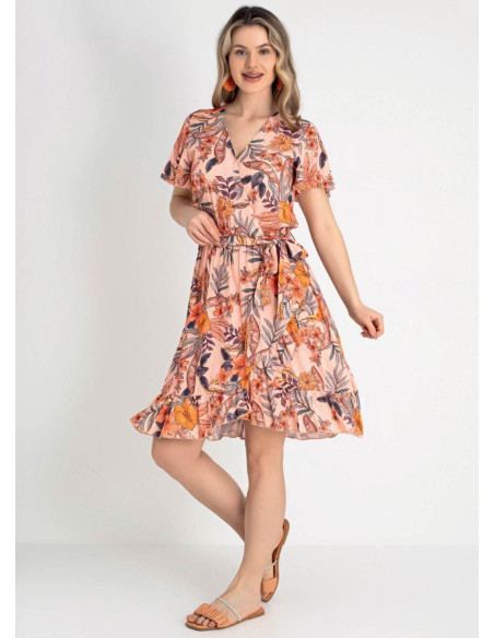 IBIZA 7842 Dress (S/M+L+XL+XXL) — Turkish factory wholesale