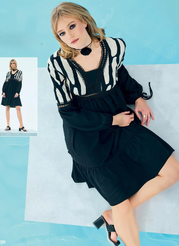 IBIZA 7995 Dress (S+M+L+XL) — Istanbul wholesale supplier