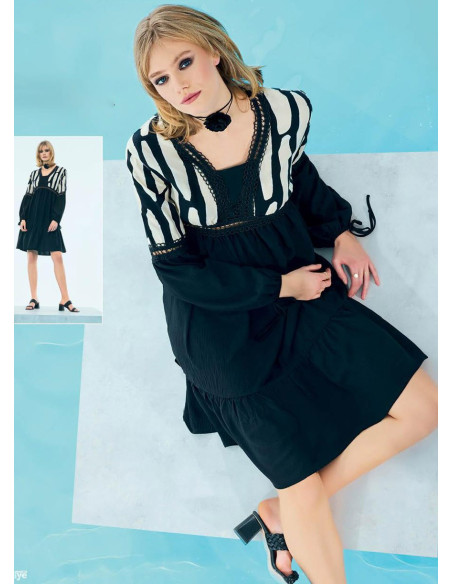 IBIZA 7995 Dress (S+M+L+XL) — Istanbul wholesale supplier