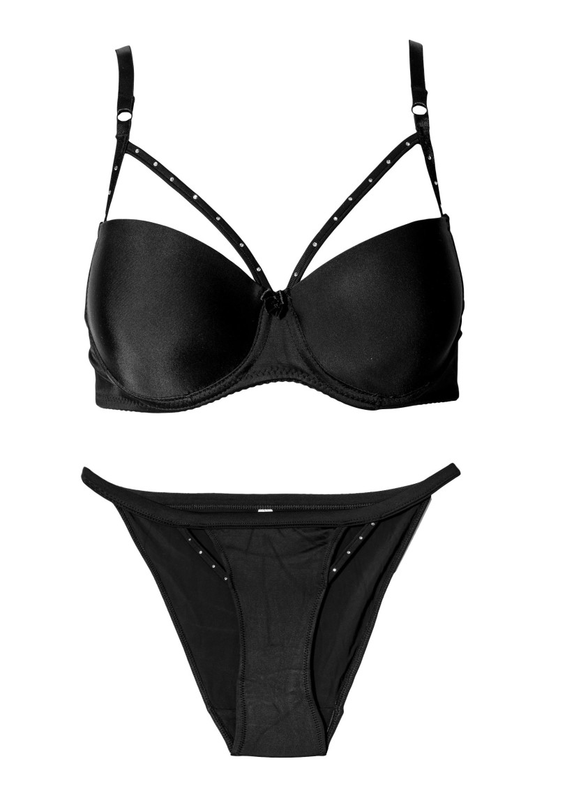 NBB 4011 Siyah Bra and Briefs Set — factory-direct from Turkey