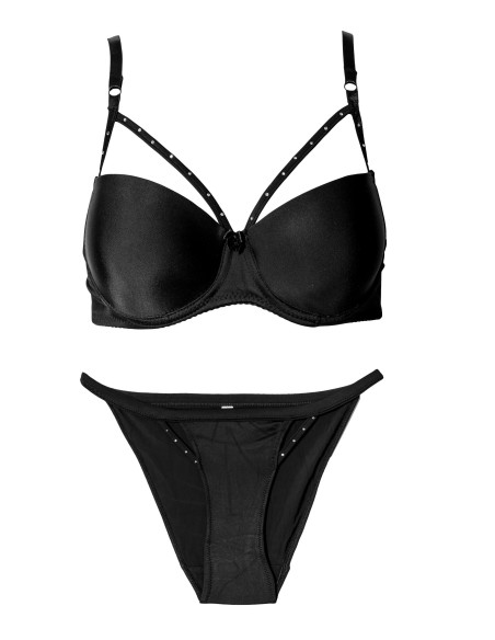 NBB 4011 Siyah Bra and Briefs Set — factory-direct from Turkey