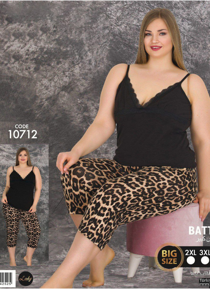 Lady BTL 10712 Capri Homewear Set (2XL+3XL+4XL) — factory-direct from Turkey
