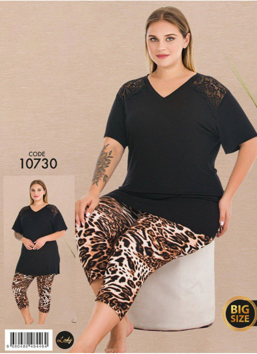 Lady BTL 10730 Capri Homewear Set (2XL+3XL+4XL) — factory-direct from Turkey