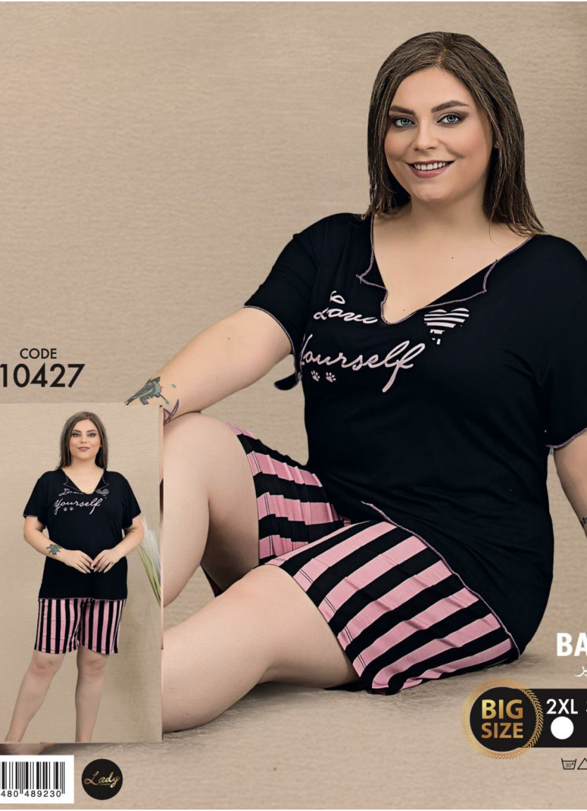 Женский Комплект с Шортами (2XL+3XL+4XL) Lady 10427 Lady BTL 10427 — оптом для магазинов и бутиков
