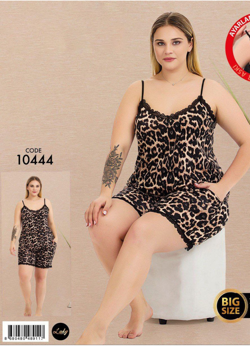 Женский Комплект с Шортами (2XL+3XL+4XL) Lady 10444 Lady BTL 10444 — оптовая поставка из Турции